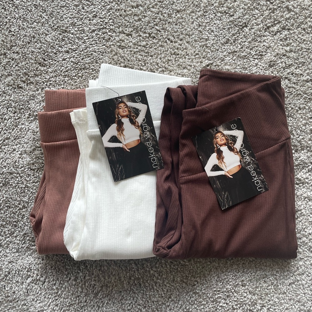 3-pack Naked Wardrobe Leggings